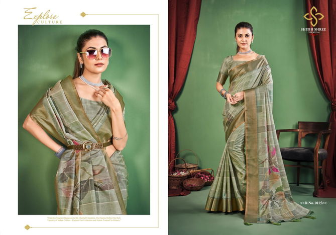 Toral Dizital By Shubh Shree Dola Silk Designer Sarees Exporters In India